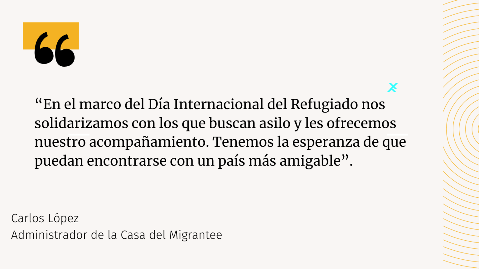 La "Casa del Migrante", un lugar de esperanza para los migrantes en ...